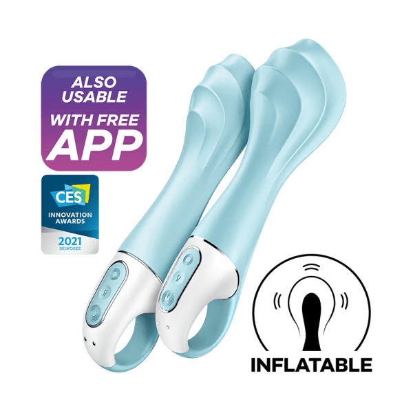 Air Pump Vibrator 5+ Blue