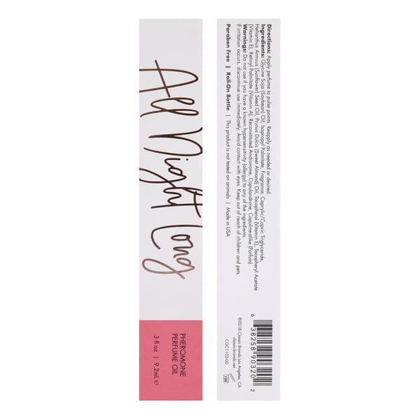 ALL NIGHT LONG Perfume Oil with Pheromones - Soft - 9.2mL