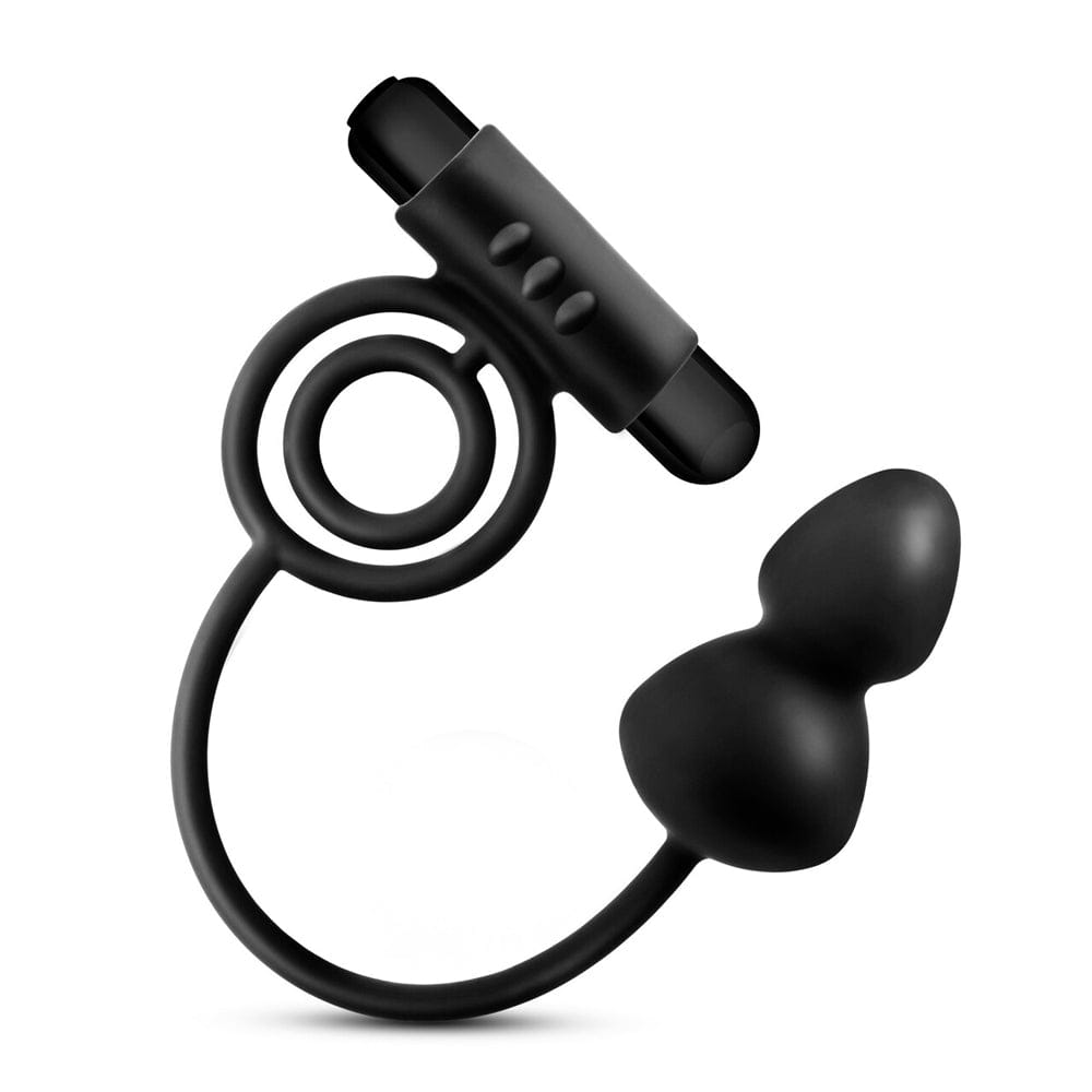 Anal Adventures - Anal Plug with Vibrating Cock Ring