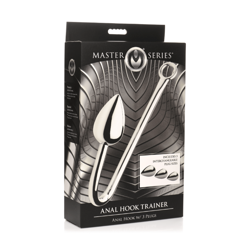 Anal Hook Trainer Anal Hook w/ 3 Plugs