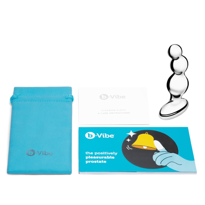 B-Vibe Anal Beads - Stainless Steel
