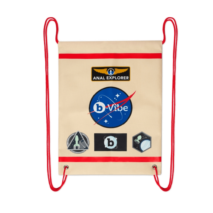 B-Vibe ASStronaut Glow-in-Dark Butt Play Set - Anal Plug Set