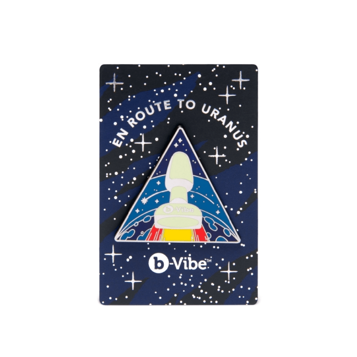 B-Vibe ASStronaut Glow-in-Dark Butt Play Set - Anal Plug Set