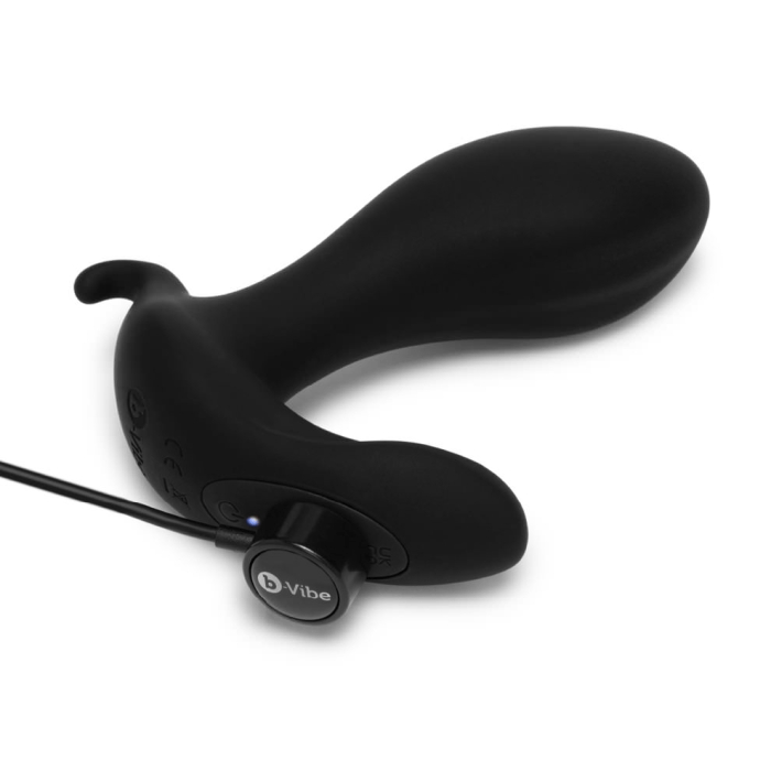 B-Vibe Expand Vibrating & Inflating Prostate Plug with Remote Control