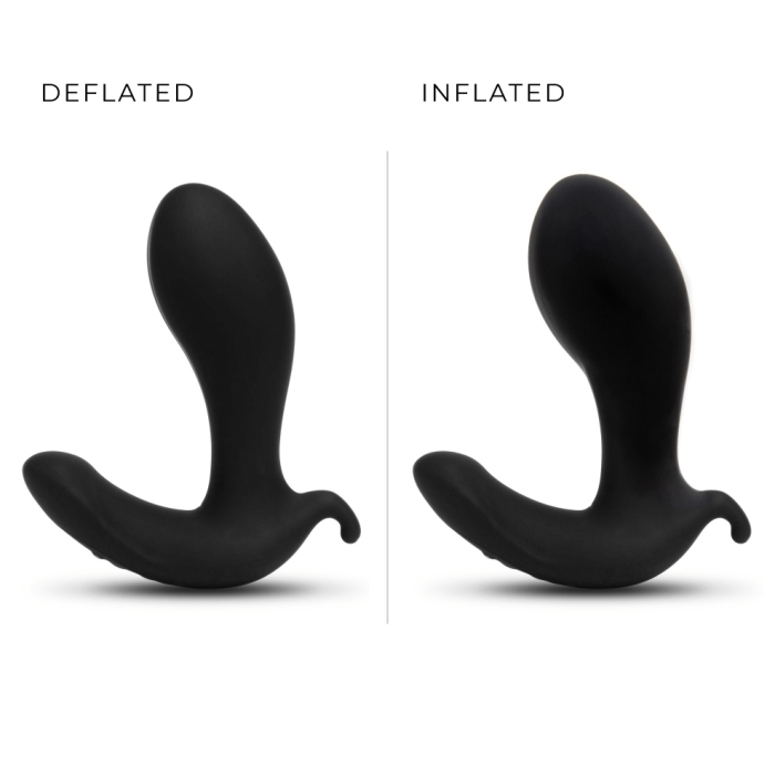 B-Vibe Expand Vibrating & Inflating Prostate Plug with Remote Control