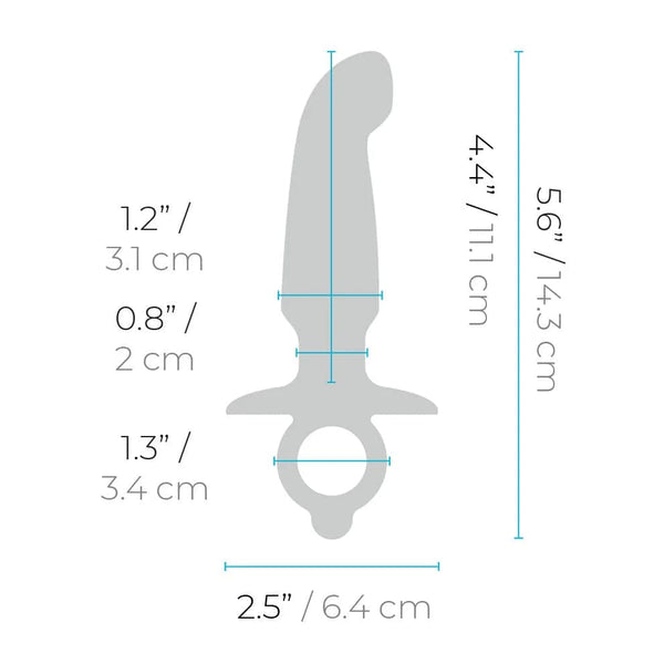 B-Vibe Hither Silicone Prostate Plug