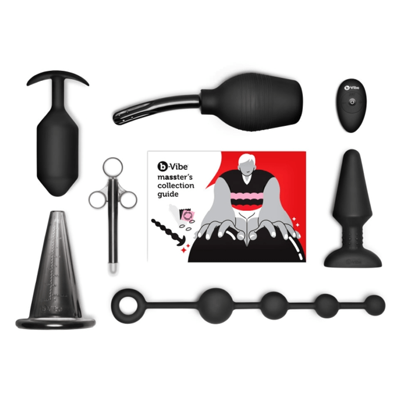 B-Vibe Masster's Degree Advanced Anal Set