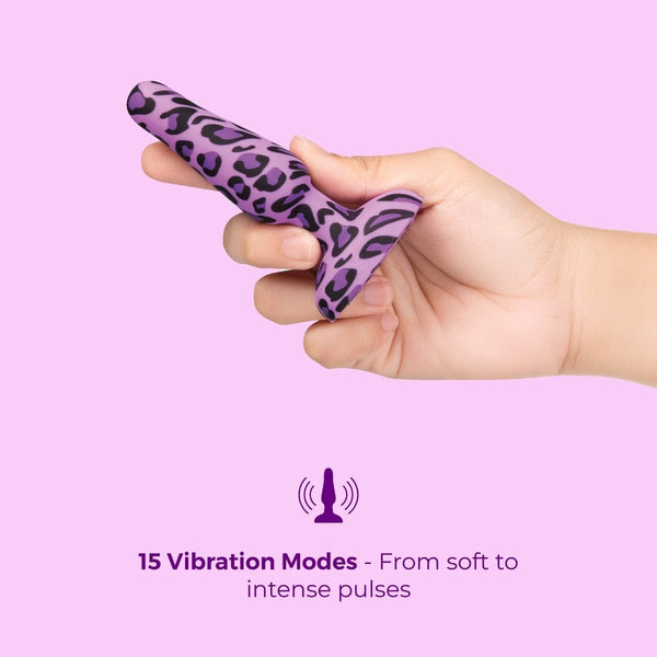 b-Vibe Novice Leopard Butt Plug