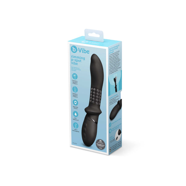 b-Vibe Rimming P-Spot Vibe – Dual Rotating & Vibrating Prostate Massage