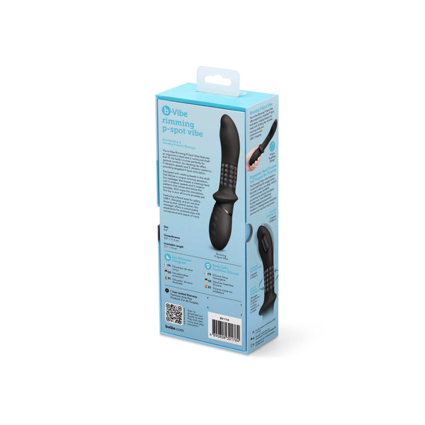 b-Vibe Rimming P-Spot Vibe – Dual Rotating & Vibrating Prostate Massage