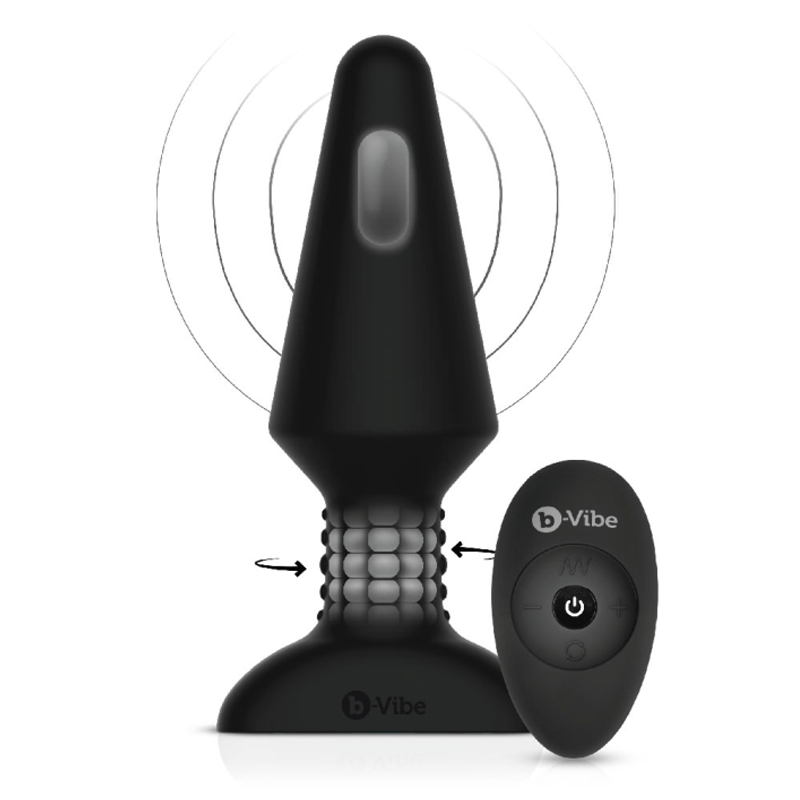 B-Vibe Rimming Plug XL - Vibrating Anal Plug