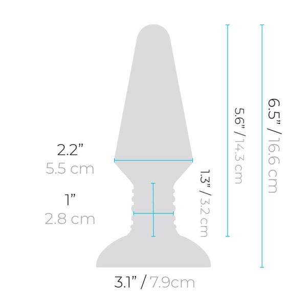 B-Vibe Rimming Plug XL - Vibrating Anal Plug