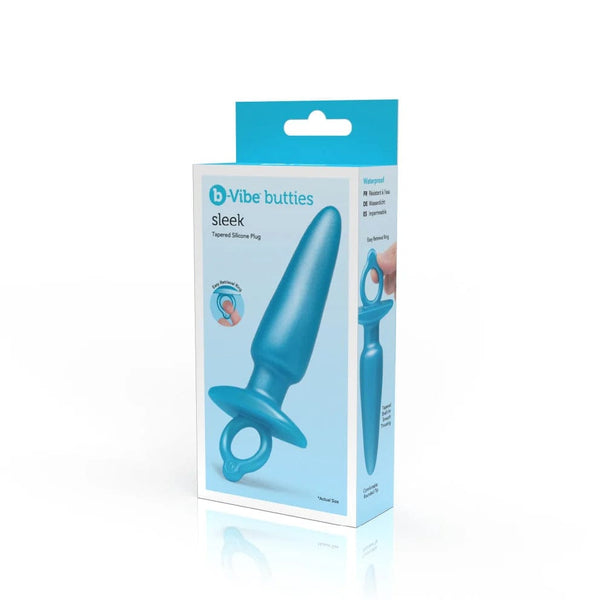 B-Vibe Sleek Tapered Silicone Anal Plug