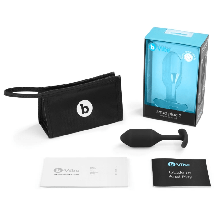 B-Vibe Snug Plug Black - Anal Plug