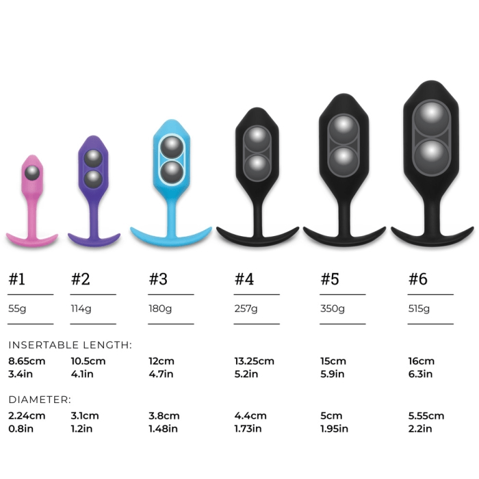 B-Vibe Snug Plug Black - Anal Plug