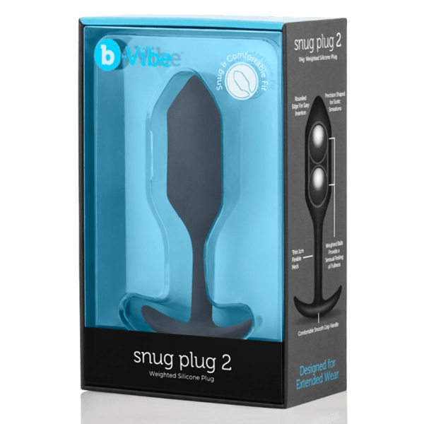 B-Vibe Snug Plug Black - Anal Plug