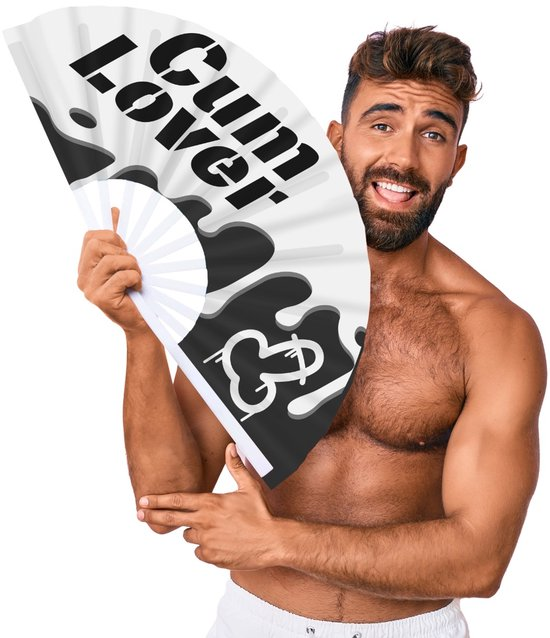 M Proud Cum Lover 25" Pride Fan