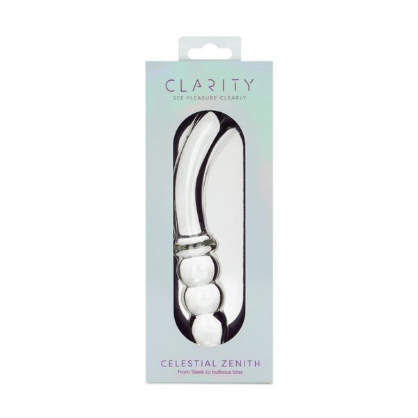 Clarity - Glass Dildo - Celestial Zenith