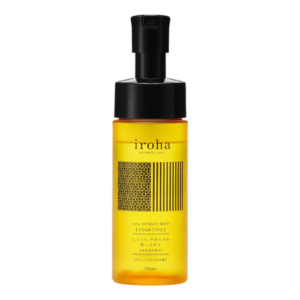 iroha Intimate Foam Wash - Sweet Citrus 5.07oz