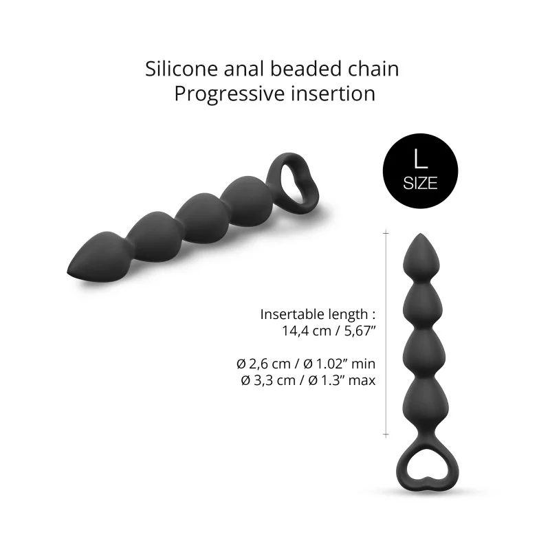 Bing Bang L - Black Onyx - Anal Bead