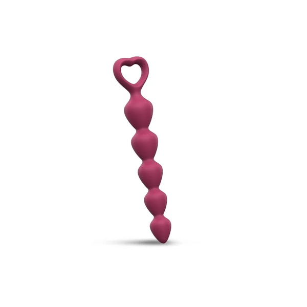 Bing Bang M Anal Beads - Plum Stard