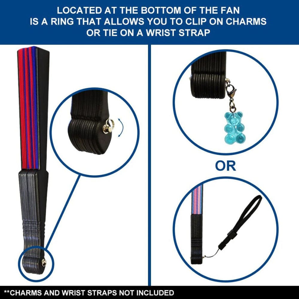 Bisexual Pride Hand Fan