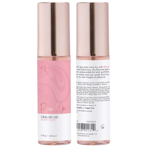 BLOW ME Oral Sex Gel - Berry Burst - 60 mL