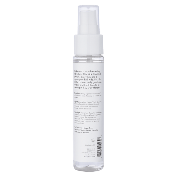 BLOW ME ORAL SEX GEL - COTTON CANDY - 2 floz | 60 mL
