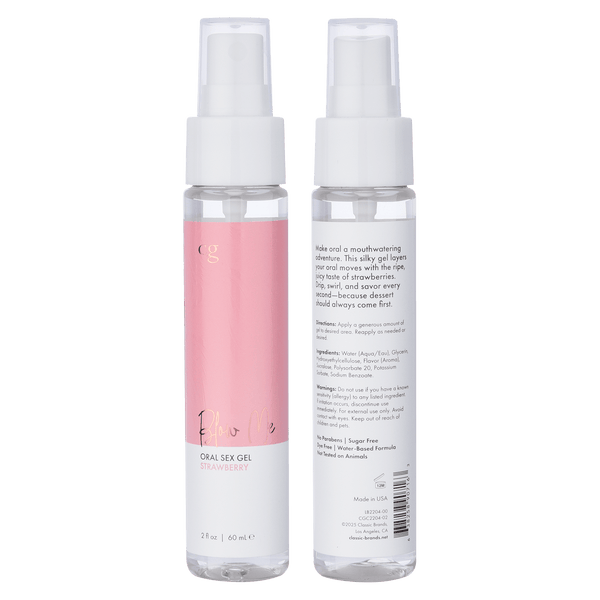 BLOW ME ORAL SEX GEL - STRAWBERRY - 2 floz | 30 mL