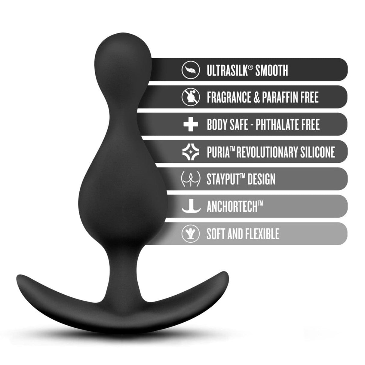 Blush Luxe Explore Silicone Anal Plug