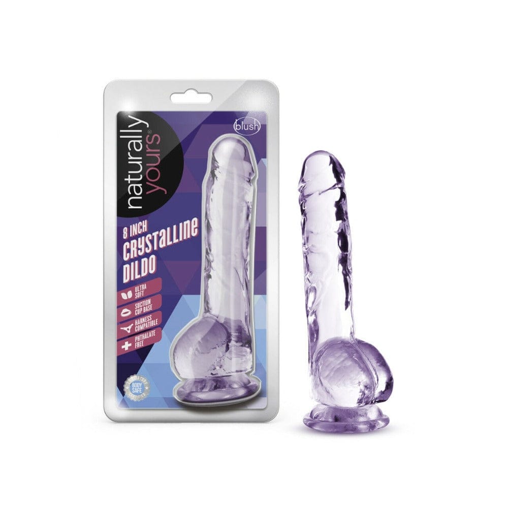 Blush Naturally Yours - 8" Crystalline Dildo