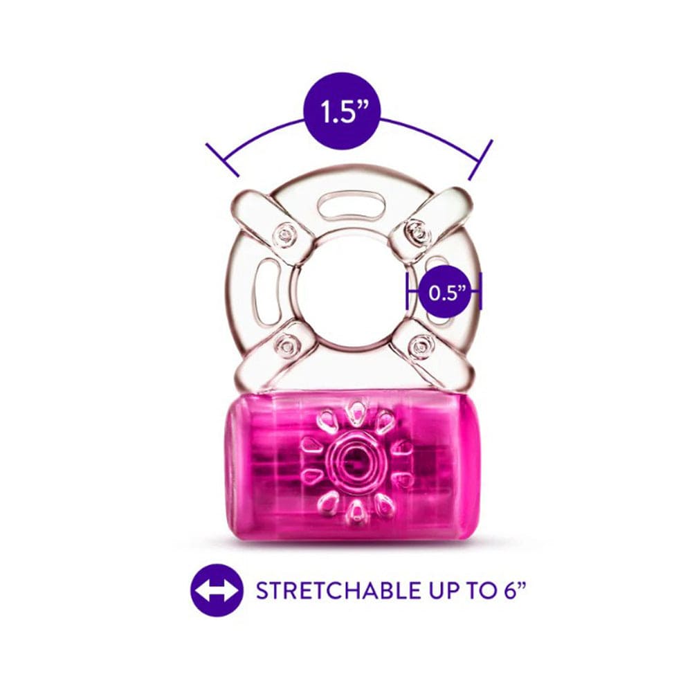 Blush Play With Me Pleaser Rechargeable Vibrating Cock Ring