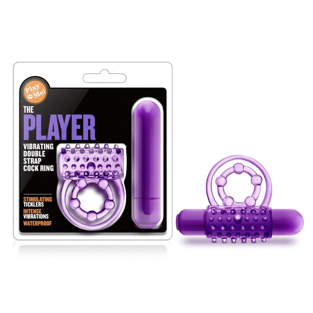 Blush The Player Vibrating Cock Ring & Bullet