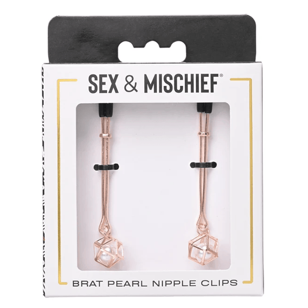 Brat Pearl Adjustable Nipple Clips