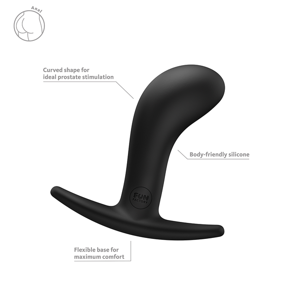 Fun Factory Bootie M Black Anal Plug