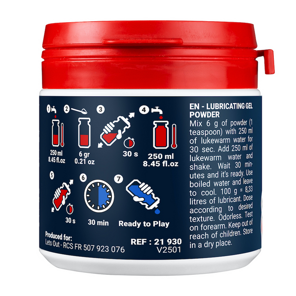 Fuck & Fist FF Powder 100g Water-Activated Lube