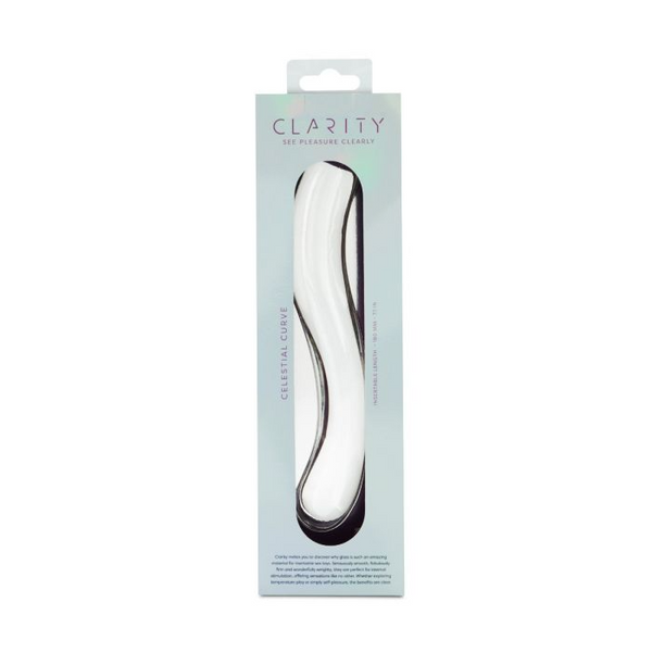 Clarity - Glass Dildo - Celestial Curve