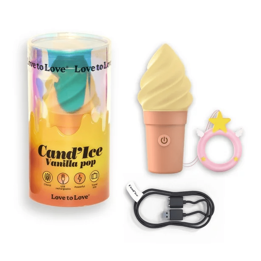 Cand'ice Compact & Discreet Vibrator - Vanilla Pop