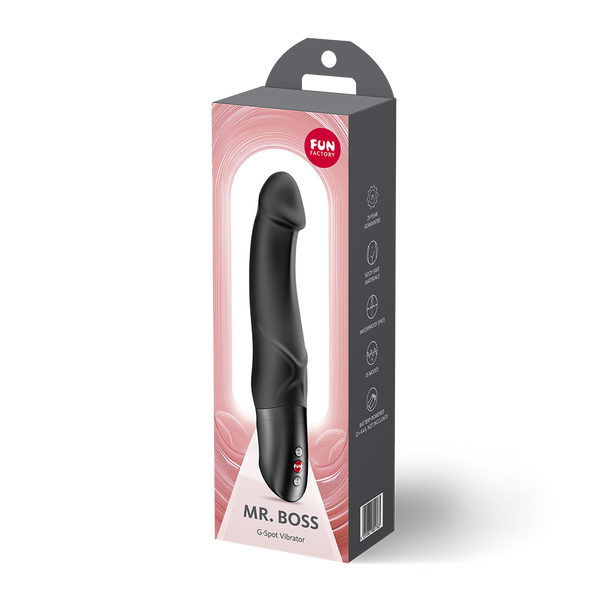 Fun Factory Mr. Boss Black G-Spot Vibrator