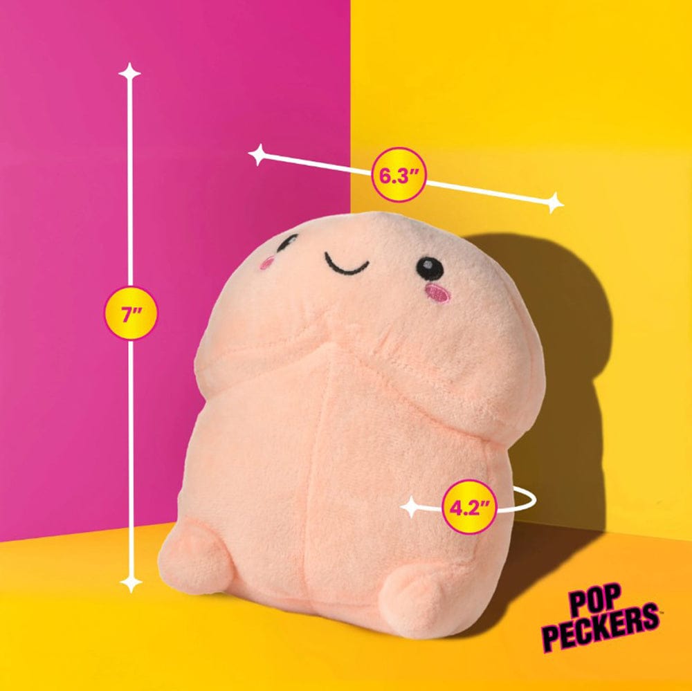 Chibi Happy Peckers Pillow - Small