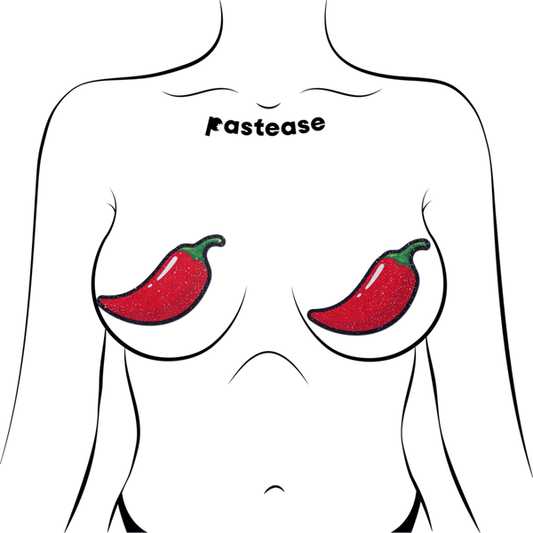 Chili Pepper Pasties in Spicy Red