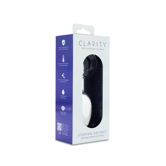Clarity - Glass Dildo - Utopian Delight