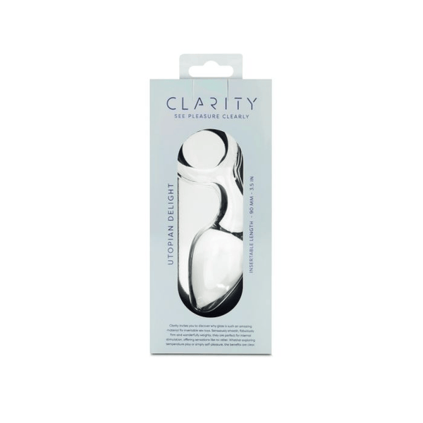 Clarity - Glass Dildo - Utopian Delight