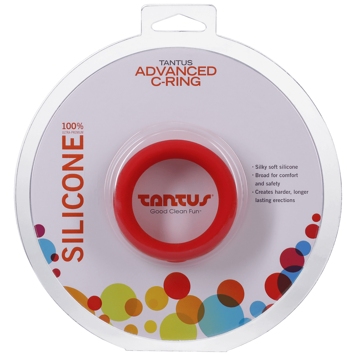 Cock Ring Advanced 1 3/4 inches Red