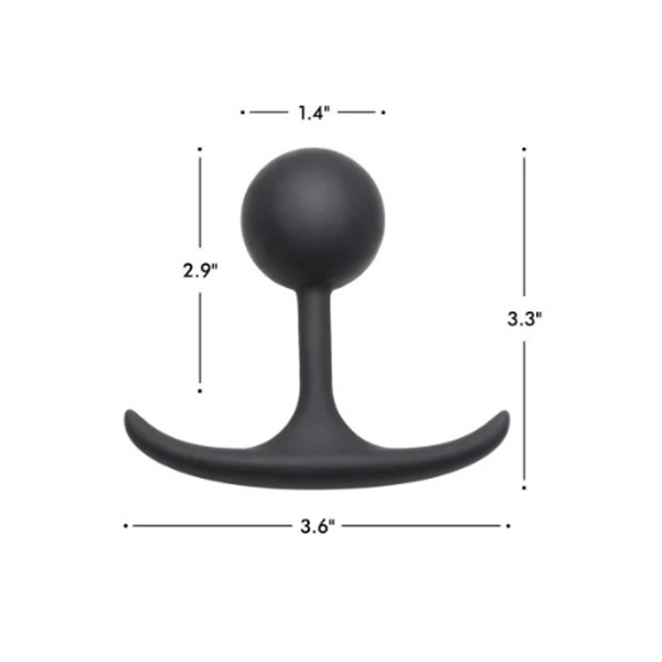 Comfort Weighted Plug 3.3" - Small *