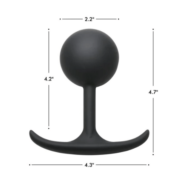 Comfort Weighted Plug 4.7" - XL *