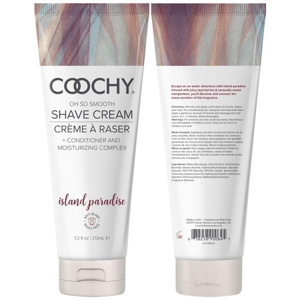Coochy Cream - Island Paradise 7.2oz