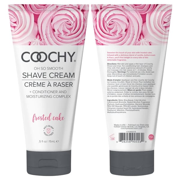 COOCHY SHAVE CREAM FROSTED CAKE TUBE 15ML