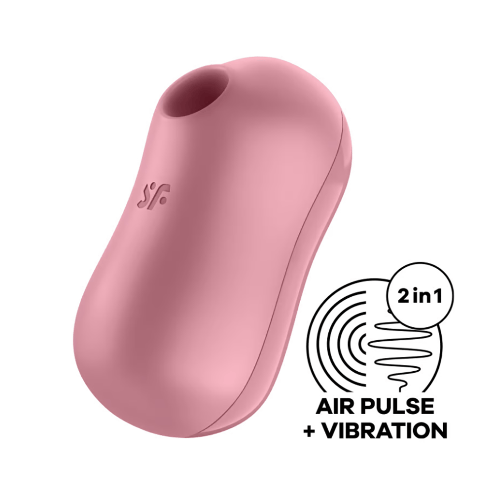 Cotton Candy Vibrator - Light Red