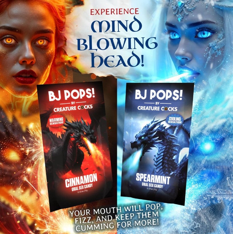 Creature Cocks BJ Pops Display 24 pcs